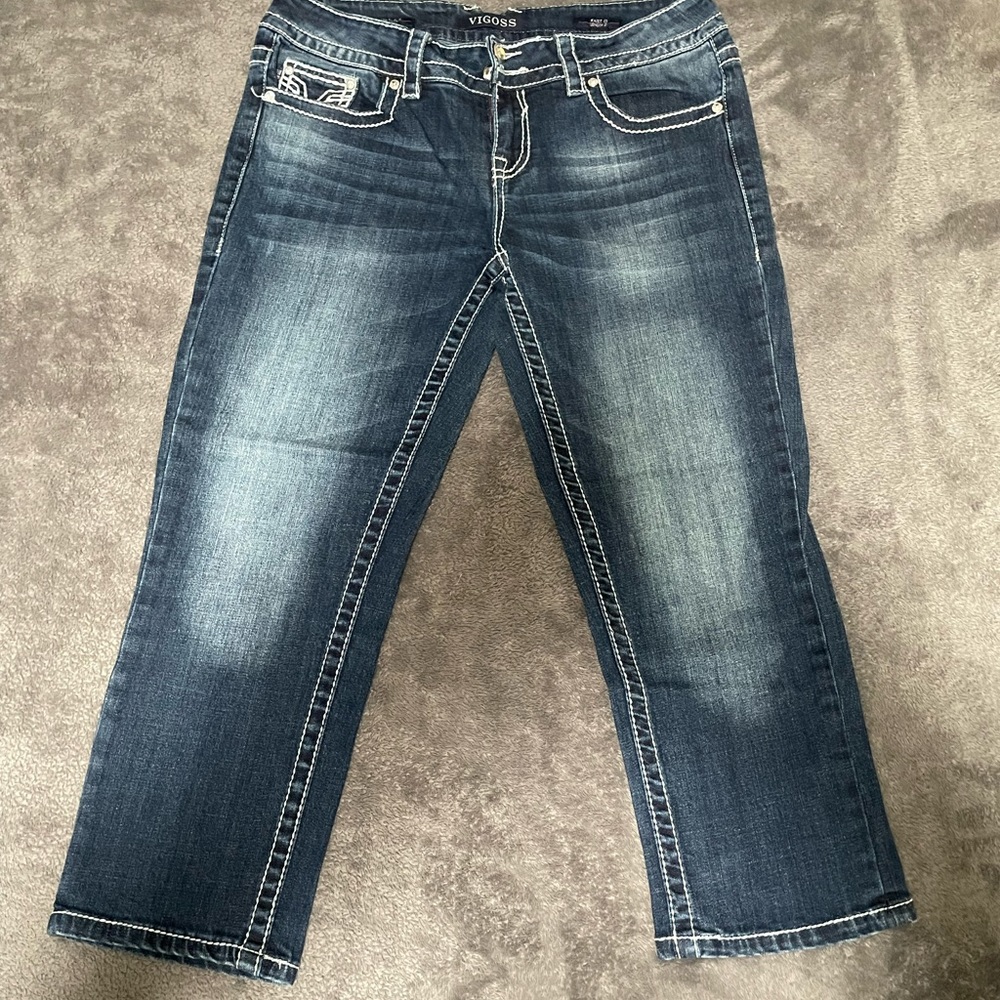 Vigoss Blue Capri Jeans